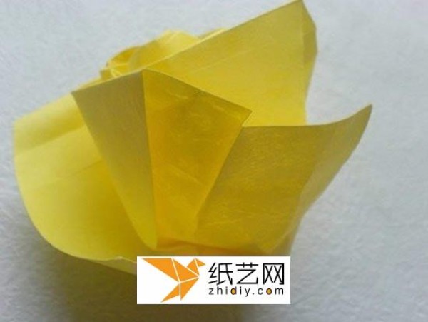 PT Origami Rose Handmade Origami Making Method