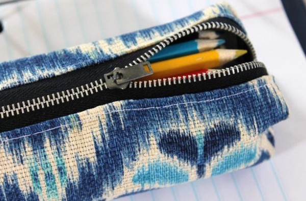 Tutorial on handmade small fresh pencil case