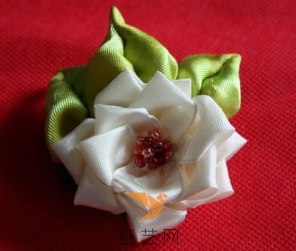 Fabric Gardenia Making Tutorial Fabric Tutorial