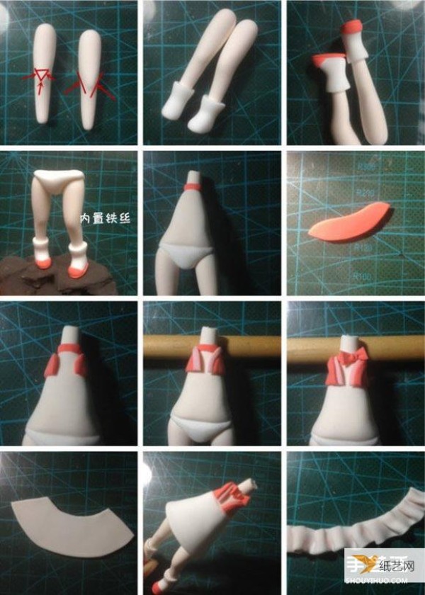 Tutorial on how to use ultra-light clay to make a little loli doll in the Dragon Nest Splendid Set