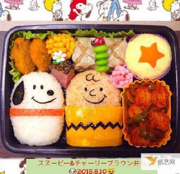 Pictures of Japanese love cartoon bento character patterns