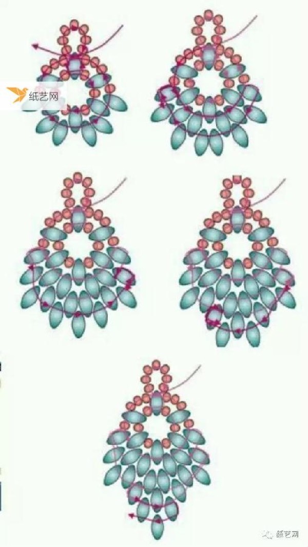 Flat beaded jewelry crafting tutorial! Stunning!