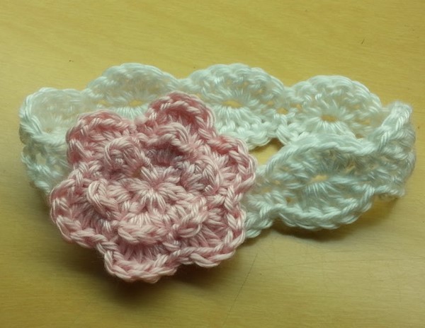 Simple decorative crochet flower handmade tutorial