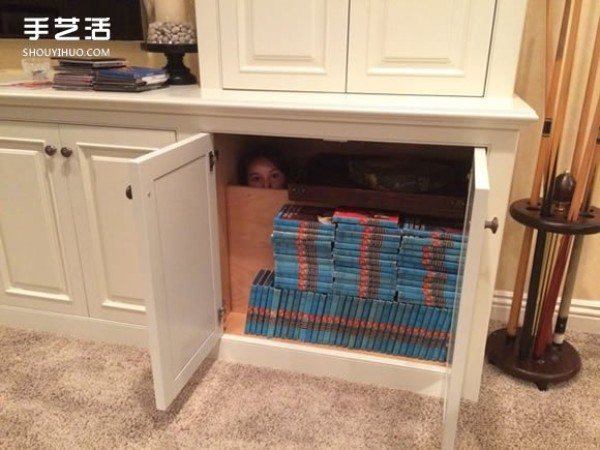 Are you sure you've hidden it? The kid’s hiding place that shocked people