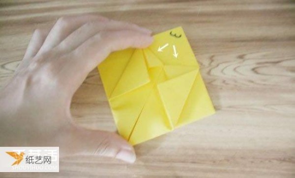 Show me how to fold Pikachu by hand with step-by-step illustrations