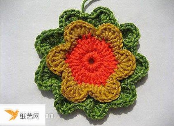 How to make crochet flowers step by step tutorial