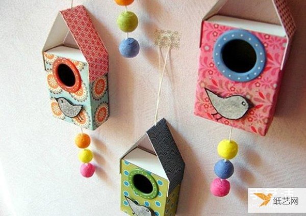 Very simple tutorial on how to make childrens birds nest decorations