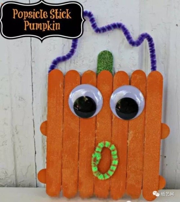 Turning popsicles into treasures, Christmas-themed transformation craft tutorial Witch, Pumpkin