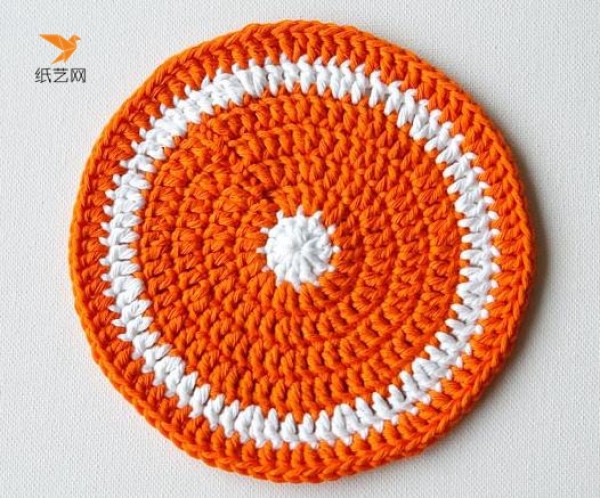 How to make a crochet fruit potholder