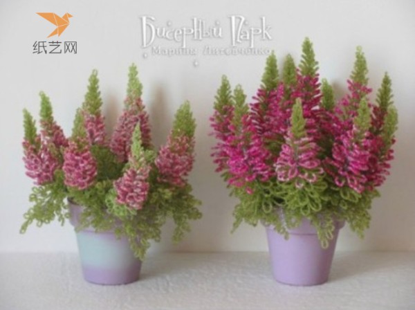 Beading Tutorial Fresh and Natural Beading Potted Plant Tutorial