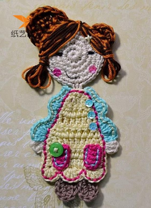 Detailed tutorial for beautiful crochet girl