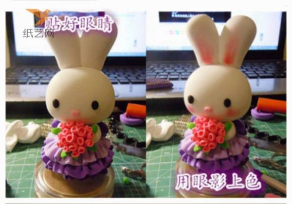 Clay Wedding Bunny Tutorial Clay Tutorial