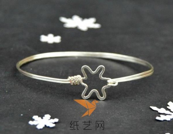 Exquisite hand-wound braided star bracelet making tutorial