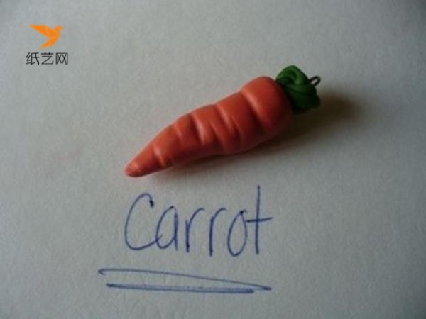 Childrens handmade clay lesson tutorial - making carrots