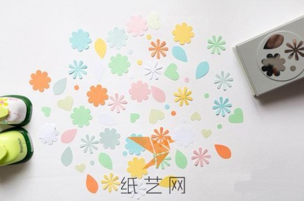 Small fresh flower gift packaging decoration