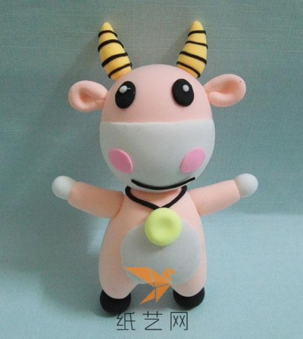 Shenzhen Metro Civilization Ambassador Cartoon Cow Clay Tutorial