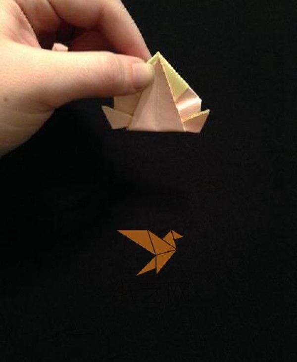 Cute origami bird making tutorial