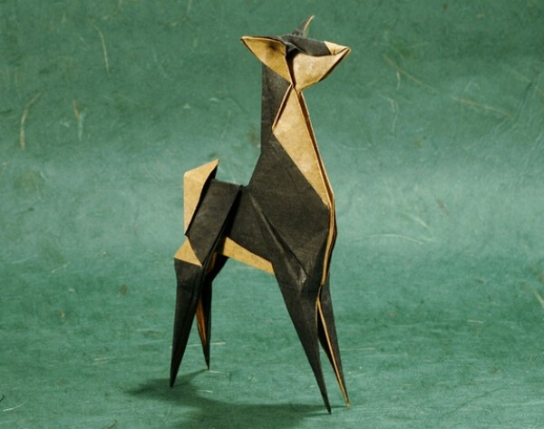 How to fold a deer? Origami deer handmade tutorial