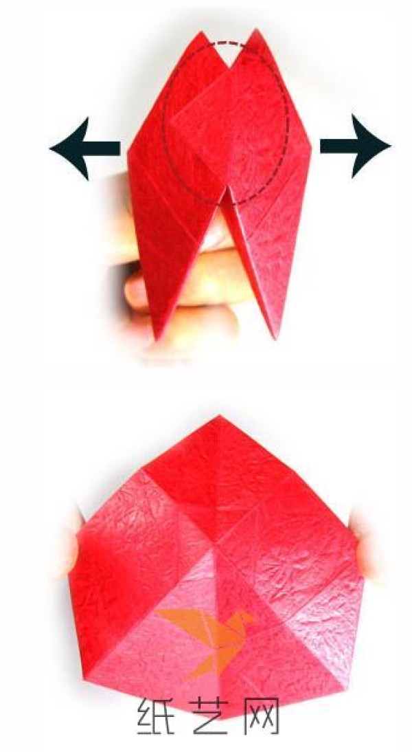 Origami Heart Making Tutorial for Valentine’s Day Gift