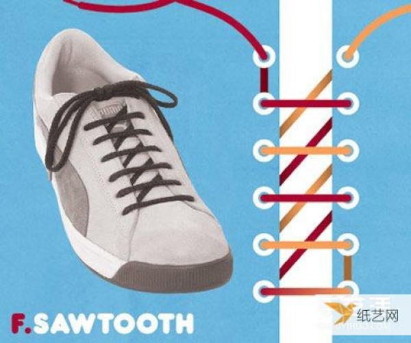 The best and most practical method of tying shoelaces. Illustrations of 9 shoelace tying methods.