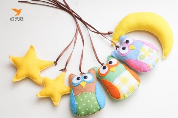 Tutorial on how to make cute little decorations for children’s rooms