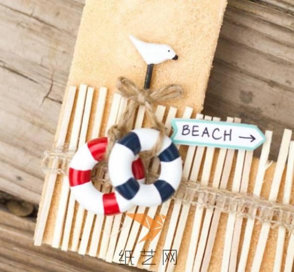 Tutorial on making beautiful seaside style photo frames