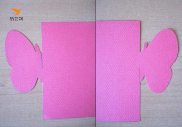 Tutorial on making Valentine’s Day cards with three-dimensional butterflies