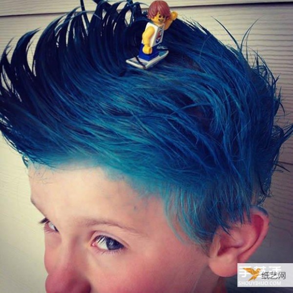 Crazy personalized hairstyles for children with no limits that you have never thought of