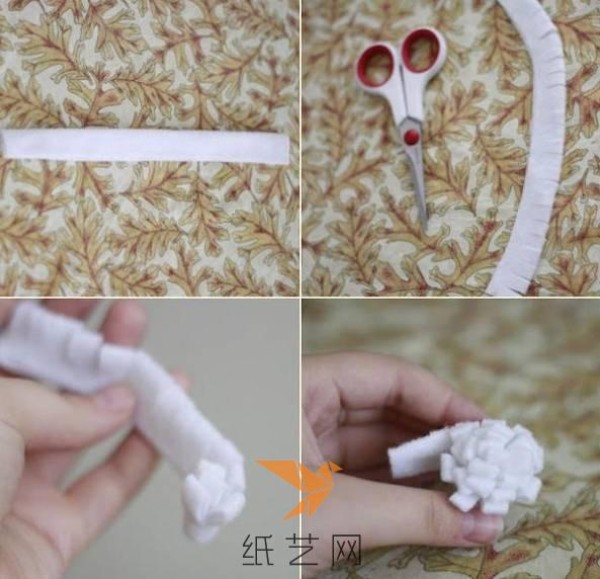 Simple and beautiful non-woven pen holder making tutorial