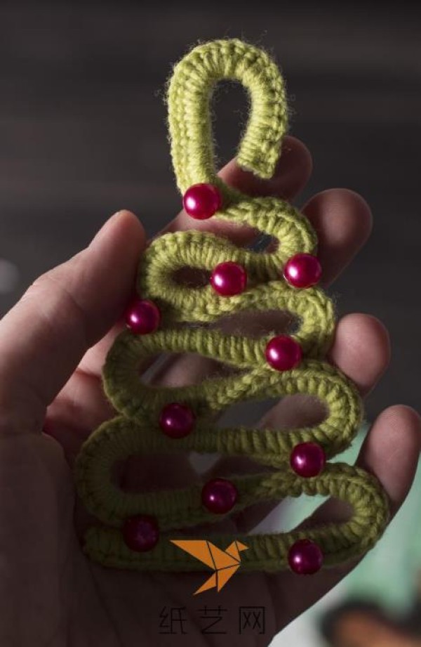 Christmas handmade crochet Christmas tree tutorial