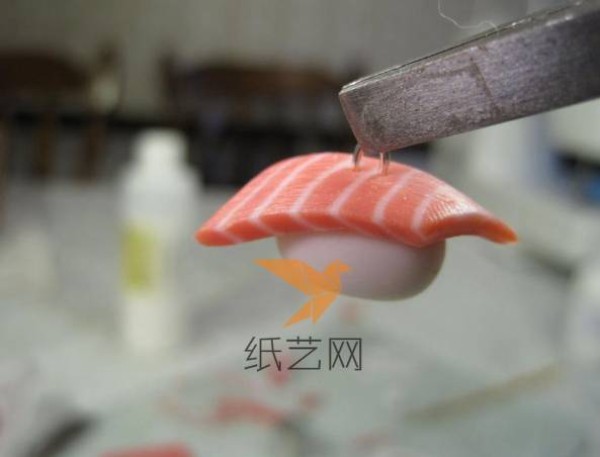 Delicious Salmon Fillet Sushi Earrings Super Light Clay Making Tutorial