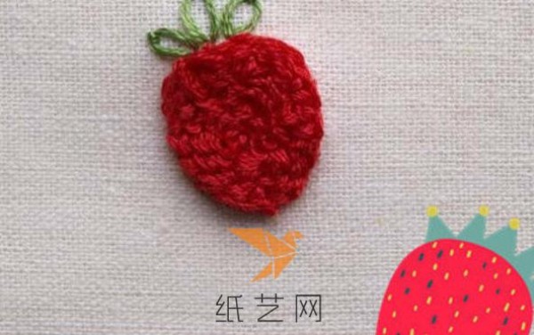 Embroidery Strawberry Making Tutorial Embroidery Tutorial