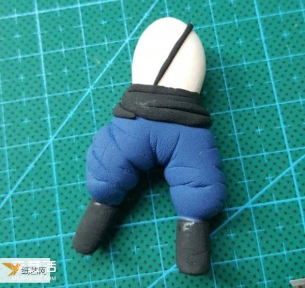 Personalized League of Legends swordsman Yasuo doll made from clay