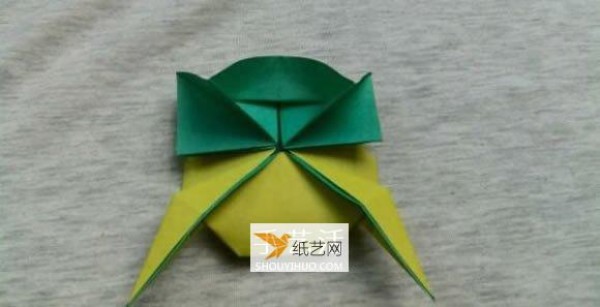 Detailed explanation of the steps of three-dimensional frog origami