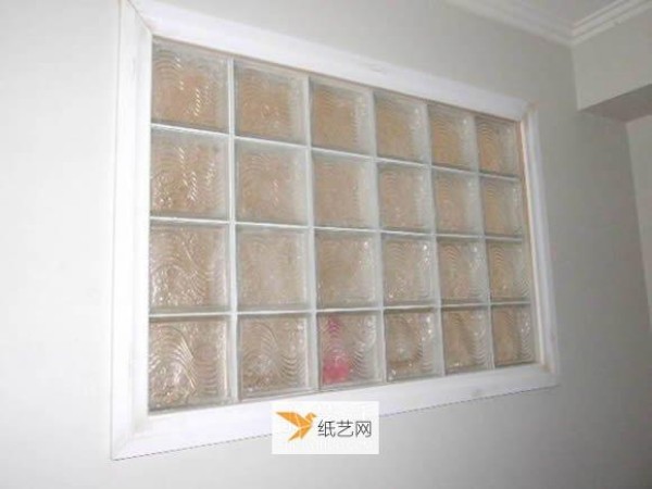 How to use glass bricks to make home glass windows