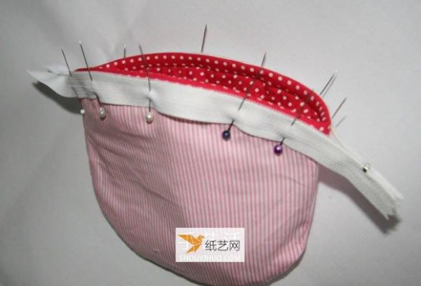 Bird zipper bag fabric handmade tutorial