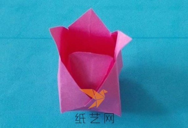 DIY Origami Paper Rose Making Tutorial for Children