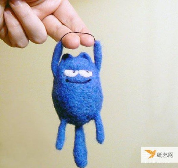 Picture sharing of the funniest wool felt cat creations in history