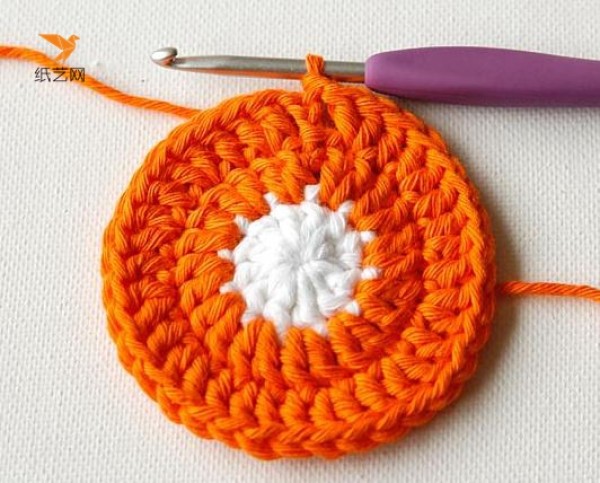 How to make a crochet fruit potholder