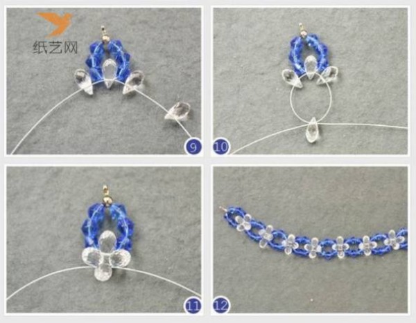 Beading Tutorial Flower Branch Butterfly Man Tingfang Necklace Beading Tutorial