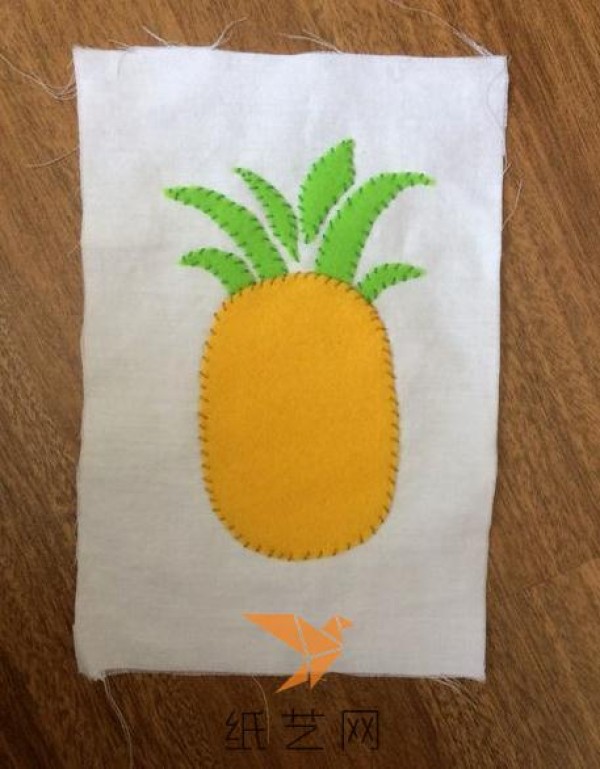 Cute pineapple pattern bag making tutorial