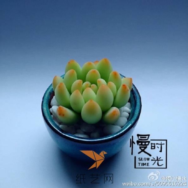 He Xiaoman’s succulent clay tutorial is here! ! !