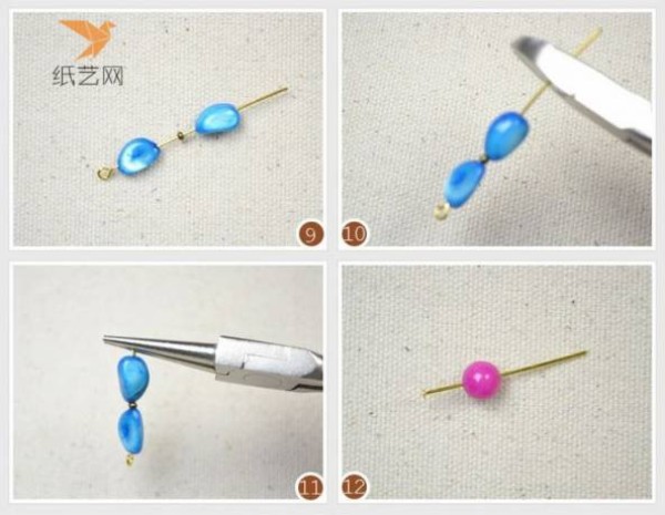 Beading Tutorial Yujiaao Retro Beaded Earrings Making Tutorial