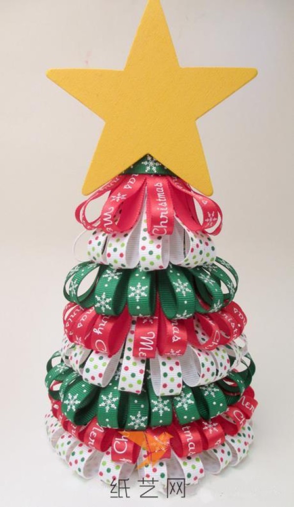 Simple Christmas tree Christmas decoration making tutorial