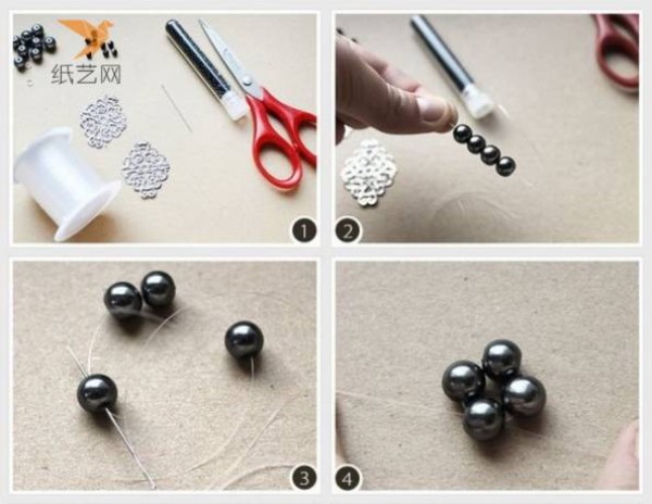 Beading Tutorial Dotted Lip Beading Unit Decoration Making Tutorial