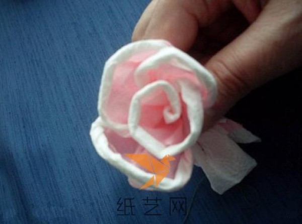 How to make paper roses from napkins