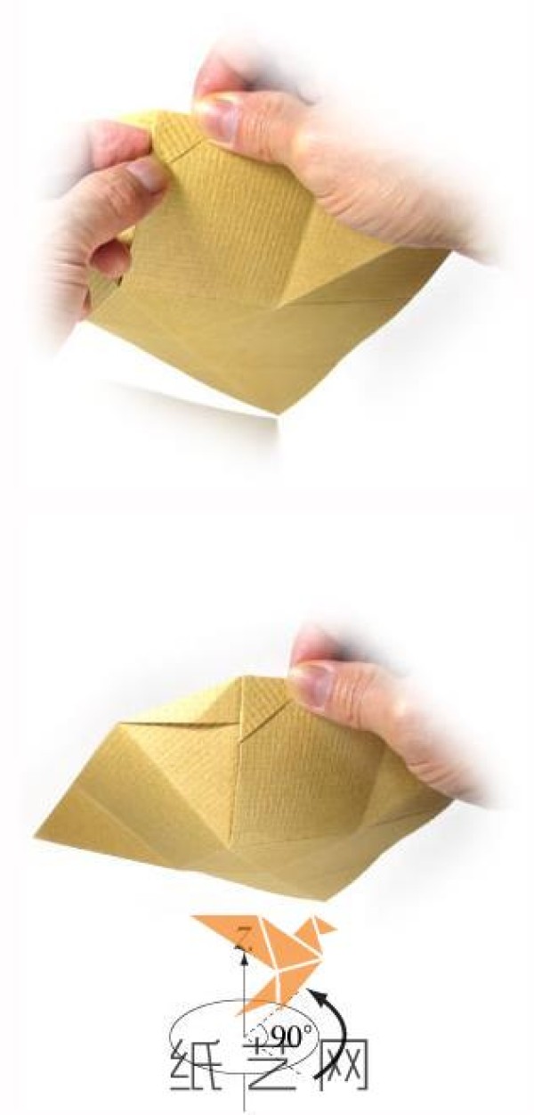 Simple origami box storage box essential tutorial for New Year storage