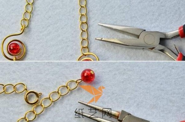 Tutorial on making exquisite wire-wound bracelets for Valentine’s Day gifts