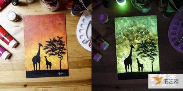 Art that lasts day and night! Creative paintings of luminous dreams painted by Crisco himself