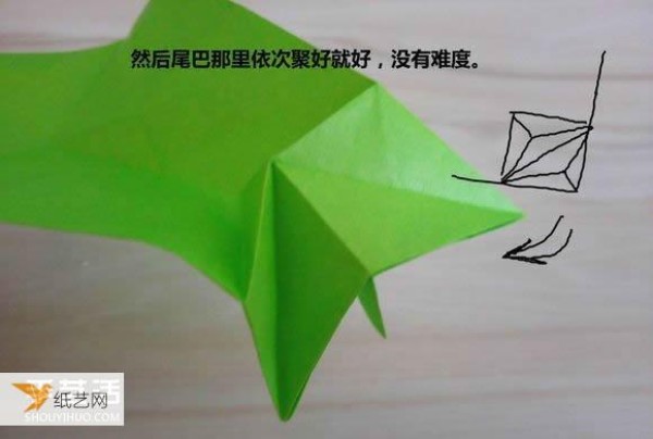 More complex step-by-step illustrations and real-life tutorials on folding an elephant using origami